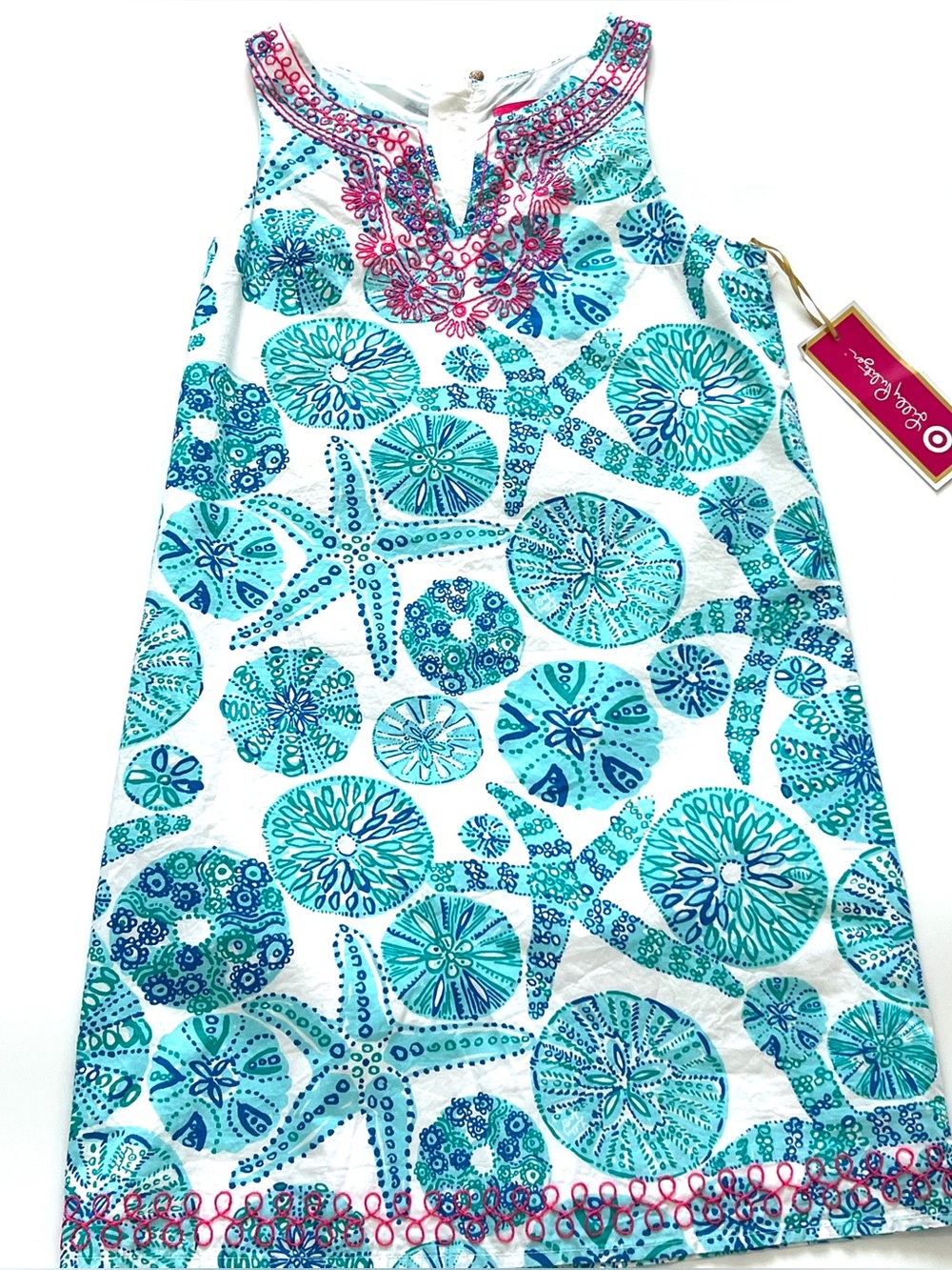 NWT Lilly Pulitzer for Target Girls SIZE 10-12 L Sea Urchin shift dress!
